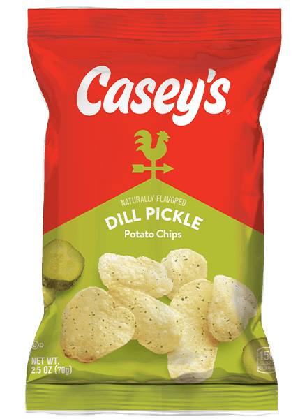Casey's Dill Pickle Chips 2.5oz