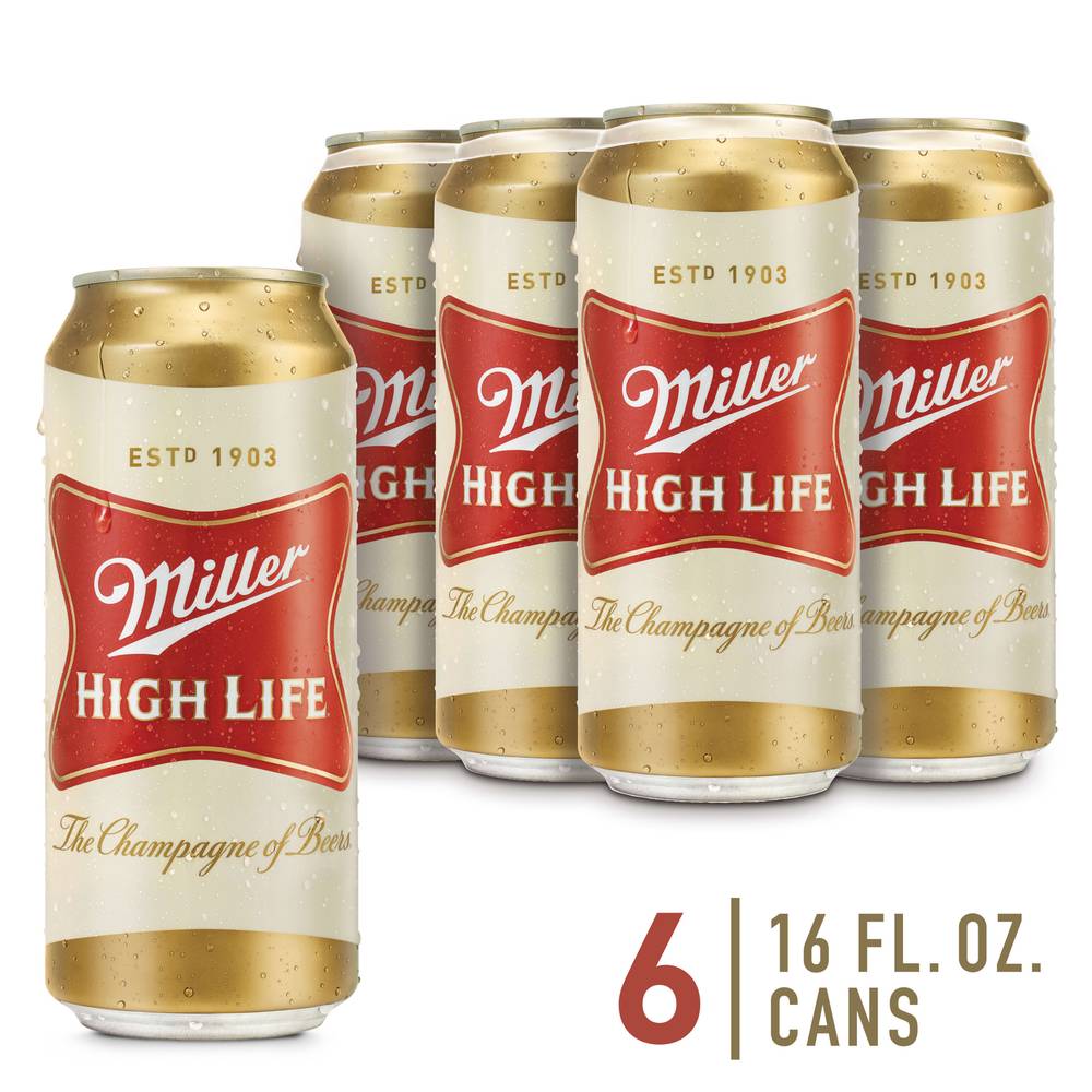 Miller High Life The Champagne Of Beer (16 fl oz)