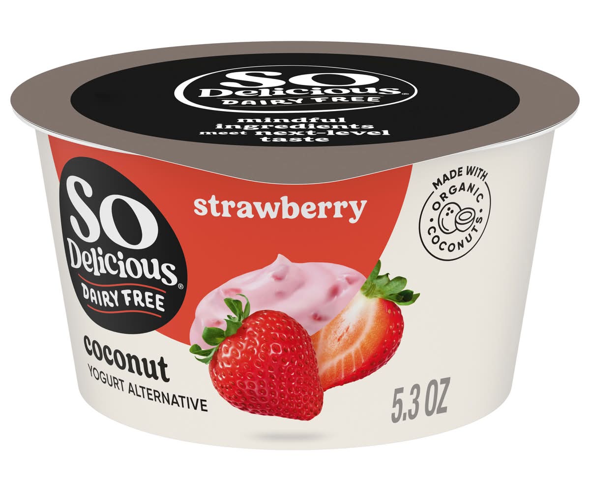 So Delicious Strawberry Coconutmilk Yogurt Alternative (5.3 oz)