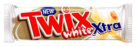 Twix Xtra White Chocolate Biscuit Twin Bars (75g)