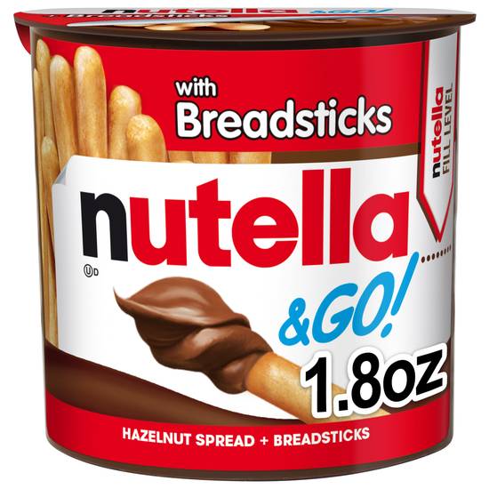 Nutella & Go! Hazelnut Spread + Breadsticks