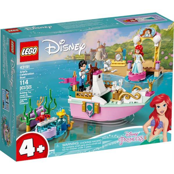 LEGO Disney Ariel's Celebration Boat 43191 Delivery Near Me Order