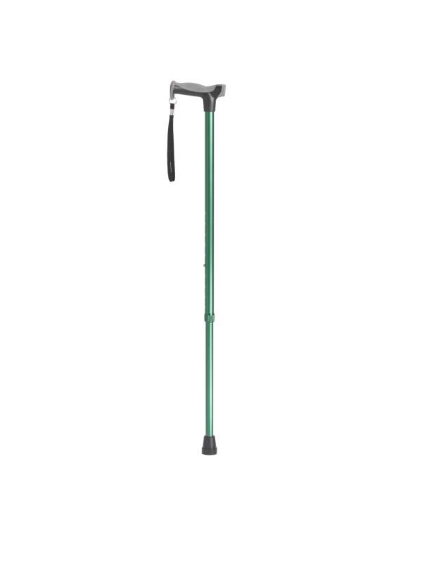 DRIVE MEDICAL CANE GREEN T-HANDLE ERGONOMIC