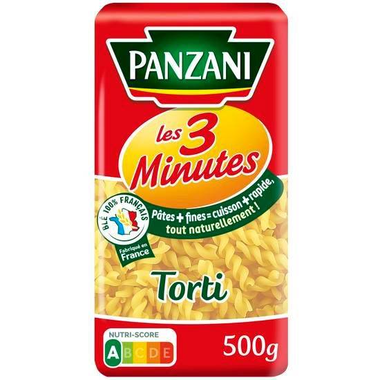 Panzani pâtes les 3 minutes alimentaires de qualité supérieure
