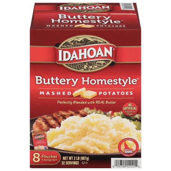 Idahoan Buttery Homestyle Mashed Potatoes (8 ct)