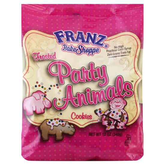 Franz Frosted Party Animals Cookies (12 oz)