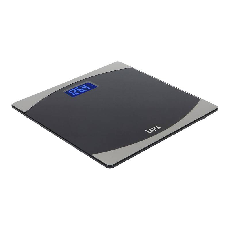 Laica Glass Blue Lcd Bathroom Scale