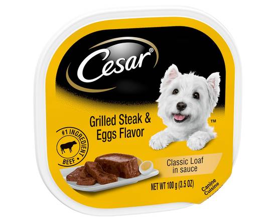 Cesar · Grilled Steak & Eggs Flavor (3 oz)