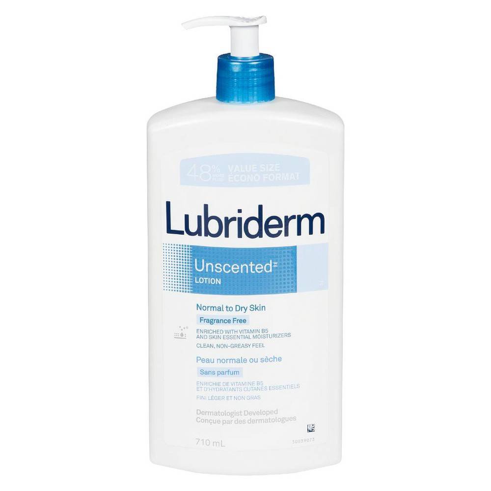 Lubriderm Unscented Lotion Normal To Dry Skin Fragrance Free Value