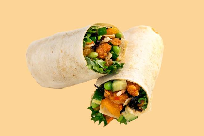 Asian Crispy Chicken Wrap