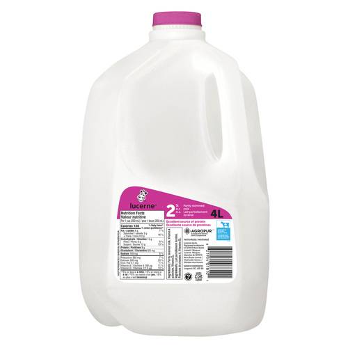 Lucerne 2% Milk (4 L)