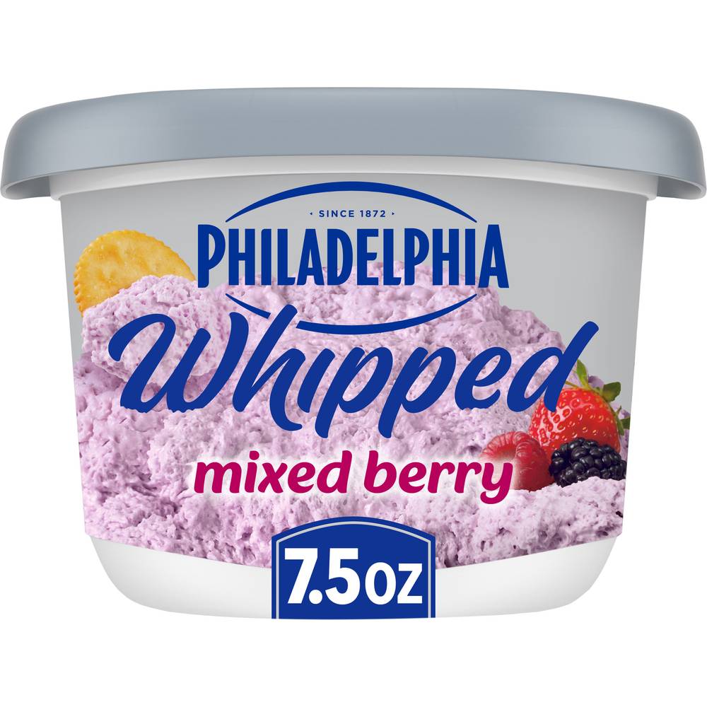 Philadelphia Whipped Mixed Berry Cream Cheese Spread