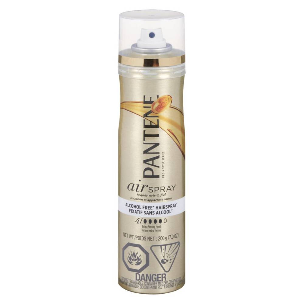 Pantene fixatif coiffant sans alcool tenue extra ferme (200 g) - pro-v style airspray hair spray (200 g)