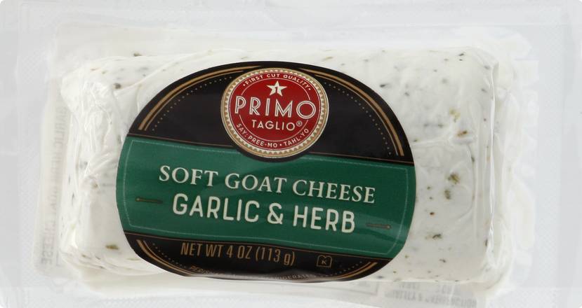 Primo Taglio Garlic & Herb Soft Goat Cheese (4 oz)