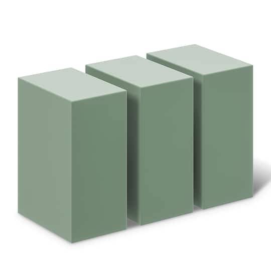 Floracraft Dryfōm Block, Green (3 ct)