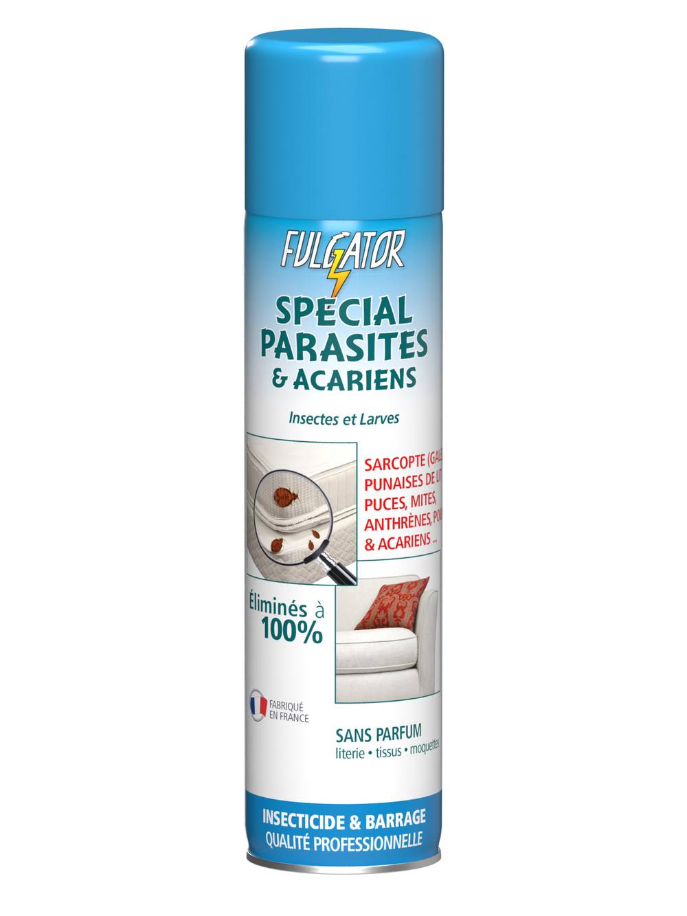 Fulgator - Insecticide spécial parasites (400ml)