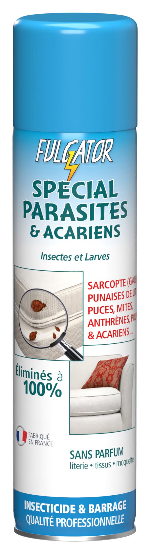 Fulgator - Insecticide spécial parasites (400ml)