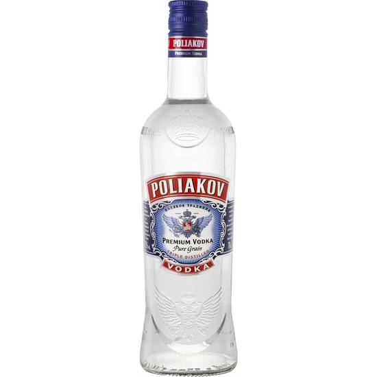 Poliakov - Vodka pure grain triple distilled (700 ml)