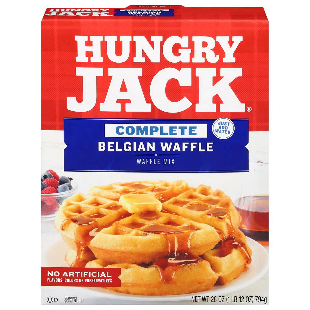 Hungry Jack Complete Belgian Waffle Mix