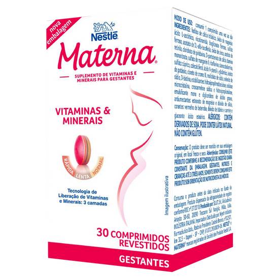 Pfizer polivitamínico materna (30 comprimidos)
