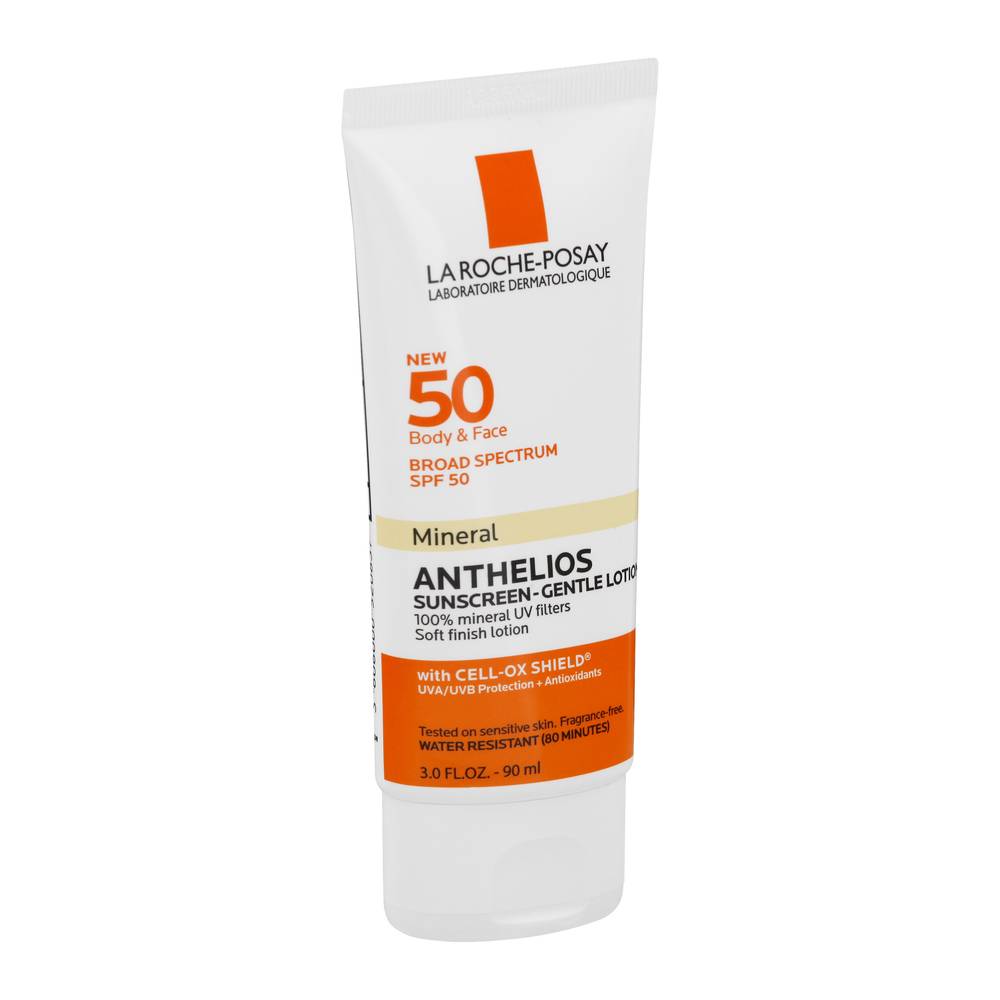 La Roche-Posay Anthelios Spf 50 Mineral Sunsreen-Gentle Lotion (3 fl oz)