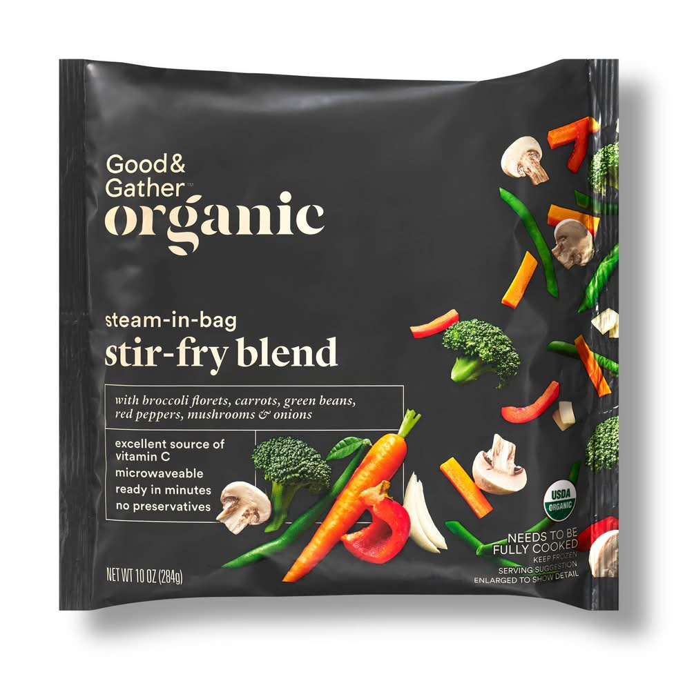 Good & Gather Organic Frozen Stir-Fry Blend (10 oz)