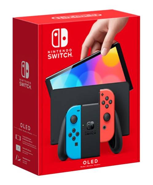 Target - Nintendo Switch Oled Model Cansole With Joy-Con, Neon Red