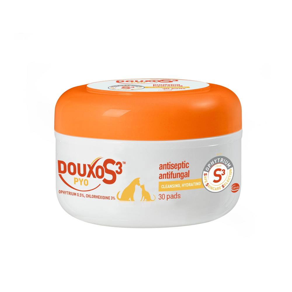 Douxo Chlorhexidine Antiseptic Antifungal Cleansing Pads