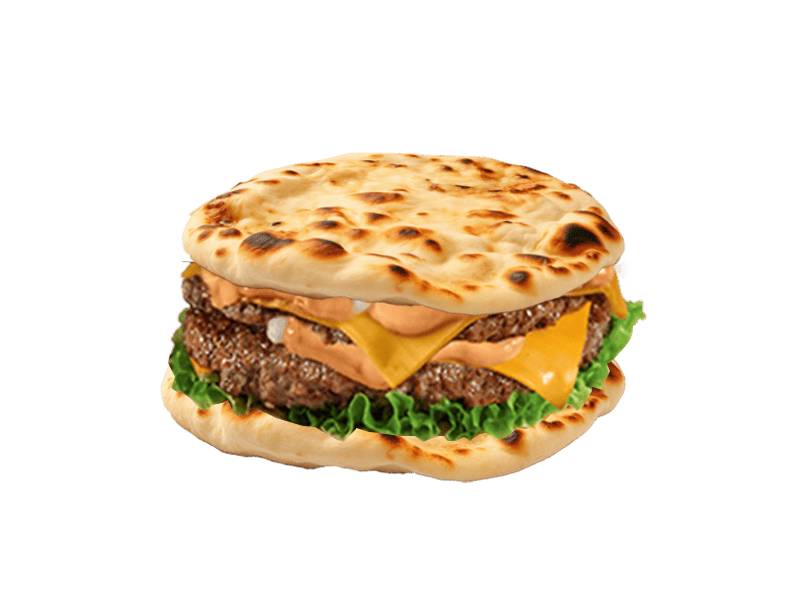 Naan burger GEANT
