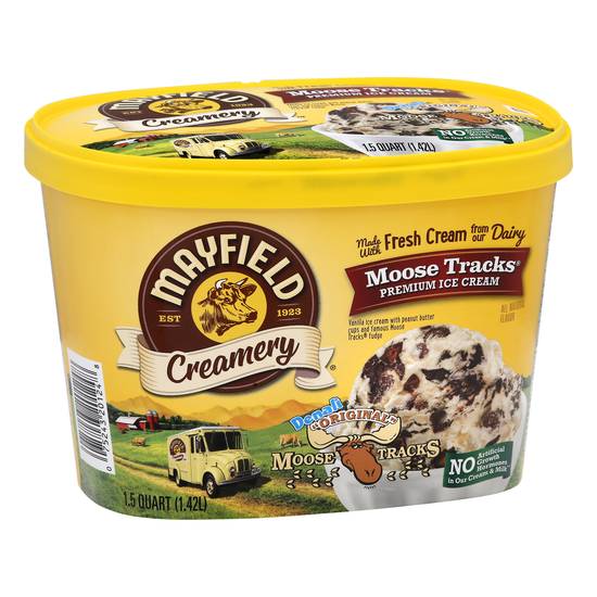 Mayfield Creamery Moose Tracks Ice Cream