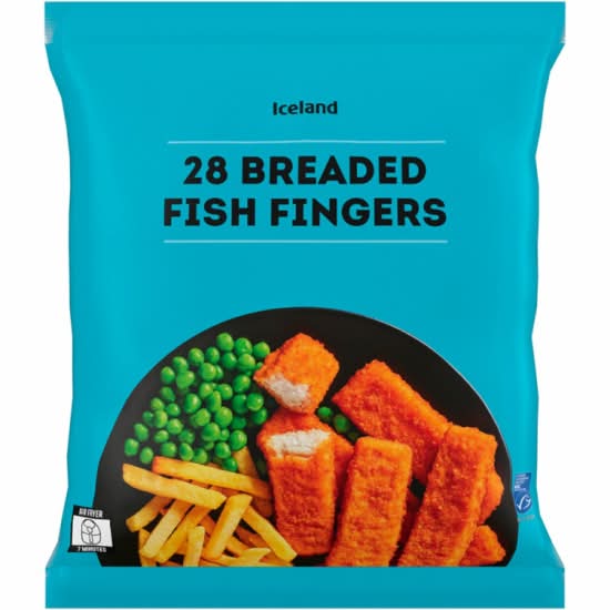 Iceland Breaded Fish Fingers (28 pack)