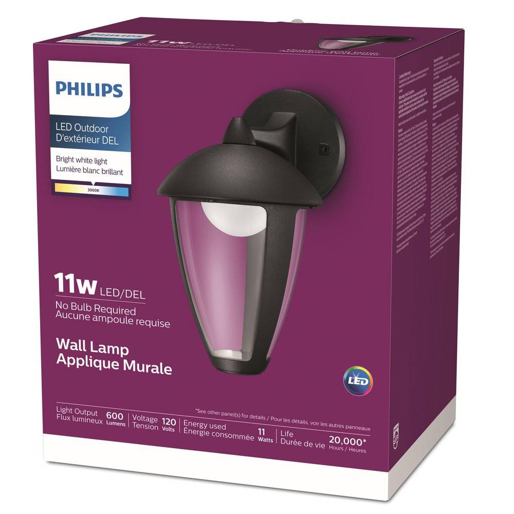 Philips Integrated Led Outdoor Wall Lamp