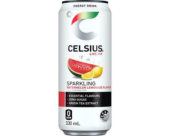 Celsius watermelon lemonade 330ml