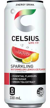 Celsius watermelon lemonade 330ml