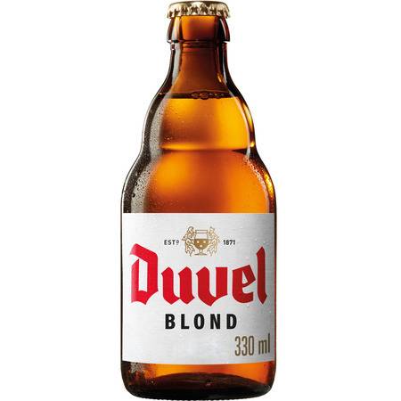 Bière blonde belge DUVEL - la bouteille de 33cL