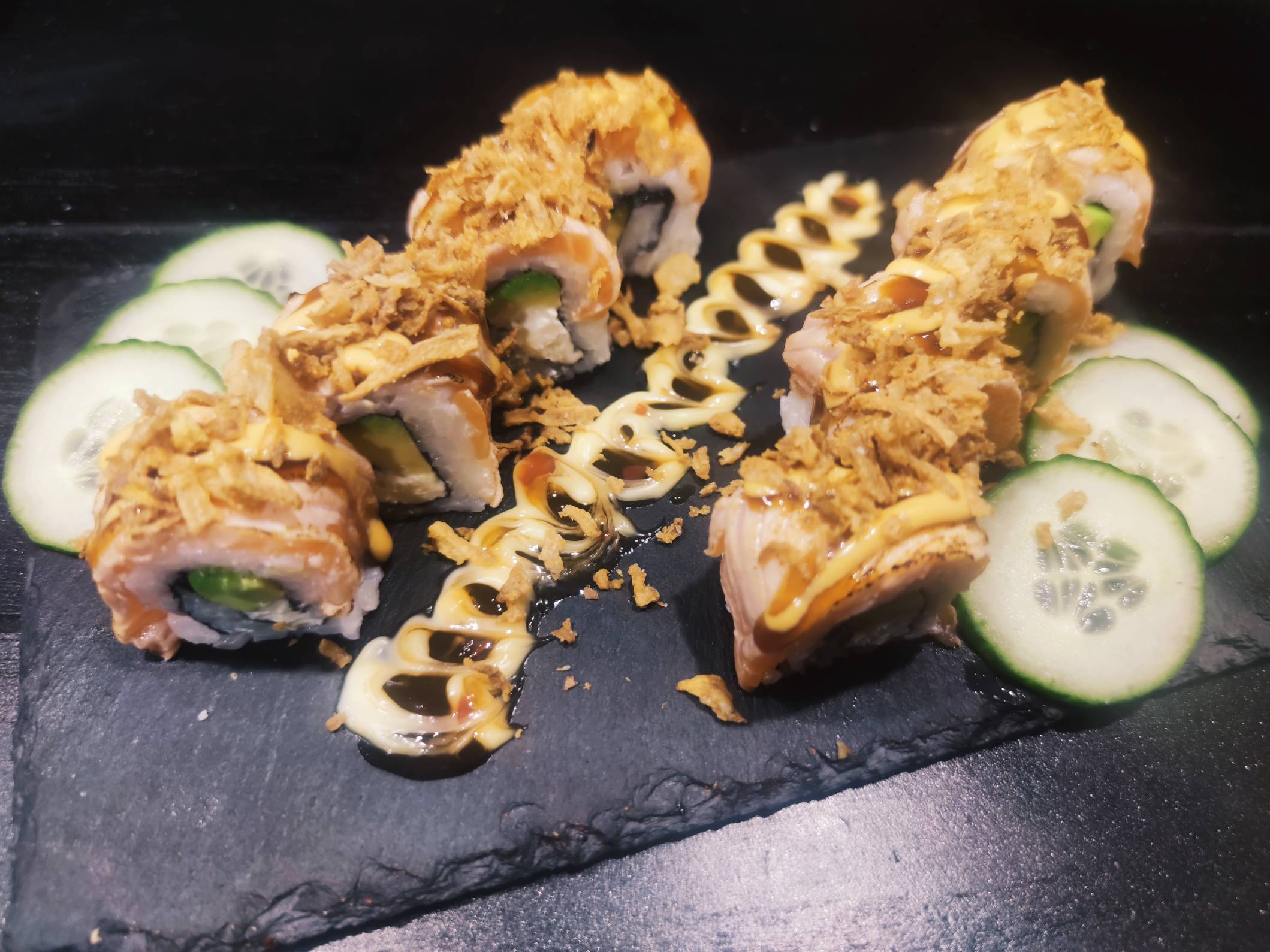 Snow lanarolls saumon avocat 🍣