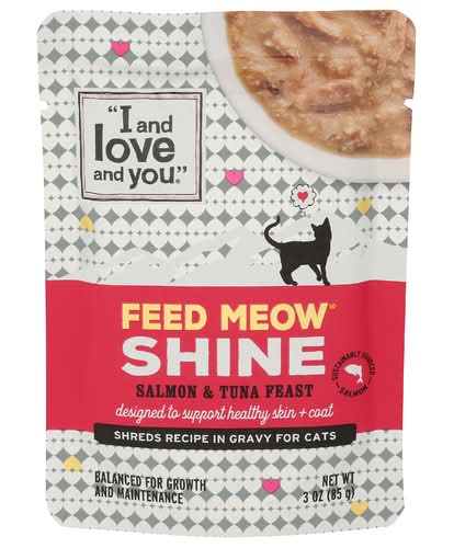 I And Love And You Salmon & Tuna Feast Feed Meow Shine Cat Food