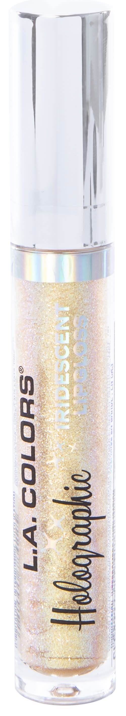 L.A. Colors® Gold Rush Holographic Iridescent Lip Gloss Gold Rush