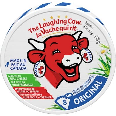 The laughing cow produit de fromage fondu onctueux original - original smooth processed cheese product