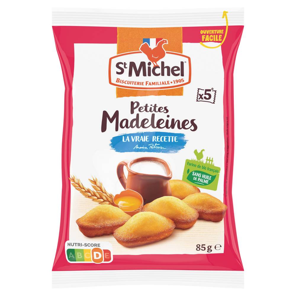 St Michel - Petites madeleines natures (5 unités)