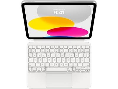 Apple Magic Keyboard Folio for iPad 10th Gen, White (MQDP3LL/A)