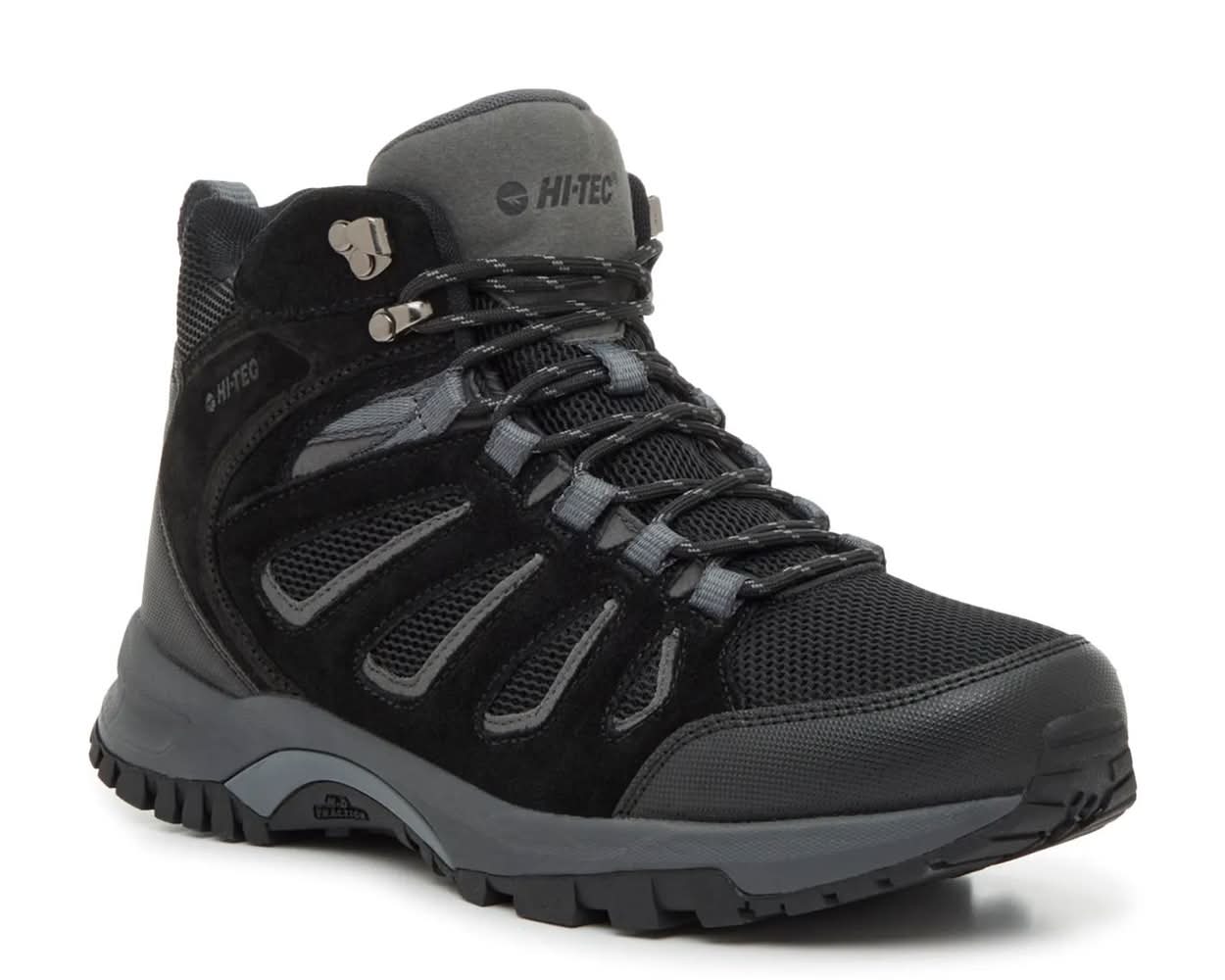 Hi-Tec Mesa Waterproof Hiking Boot - Women's (Black Wide - 10)