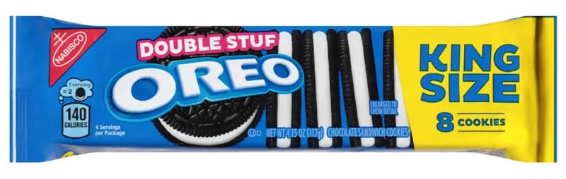 Nabisco Oreo Chocolate Sandwich Cookies King Size