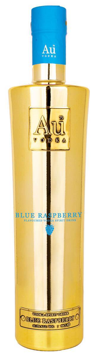 Au Vodka Blue Raspberry (70cl)
