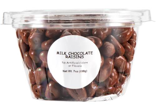 Milk Chocolate Raisins