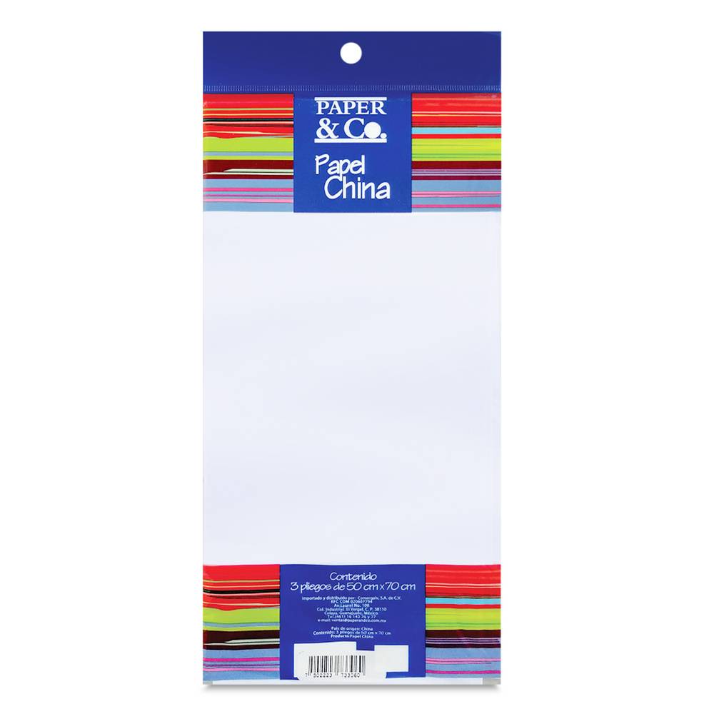 Dietrix · Papel china blanco (100 g)