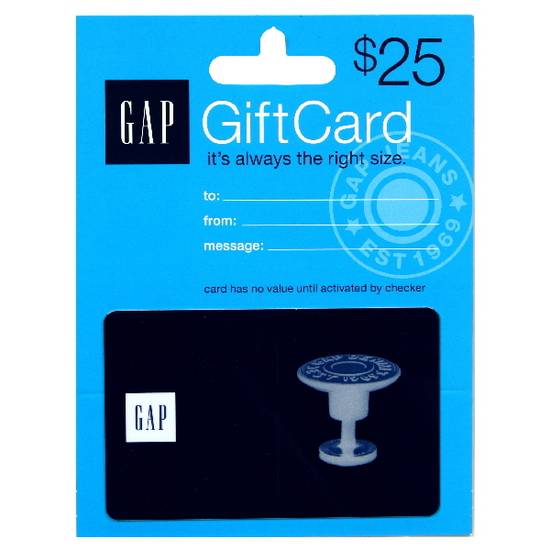 Gap GiftCards & E-Gift Cards