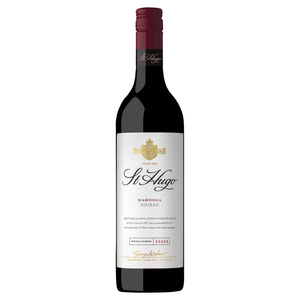 St Hugo Shiraz 750ml ea