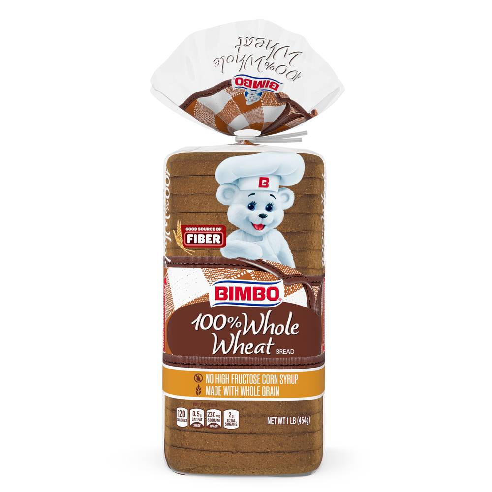 Bimbo 100% Whole Wheat Bread