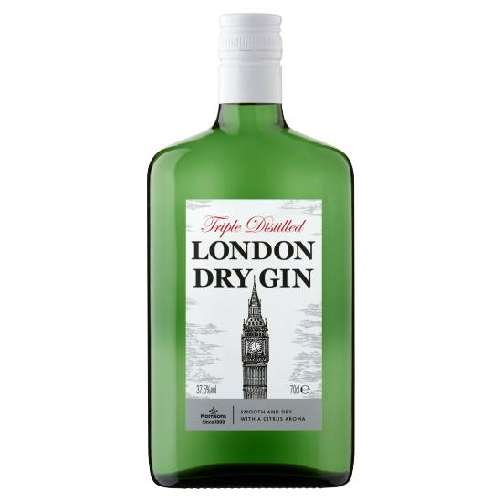 Morrisons Triple Distilled London Dry Gin (700 ml)